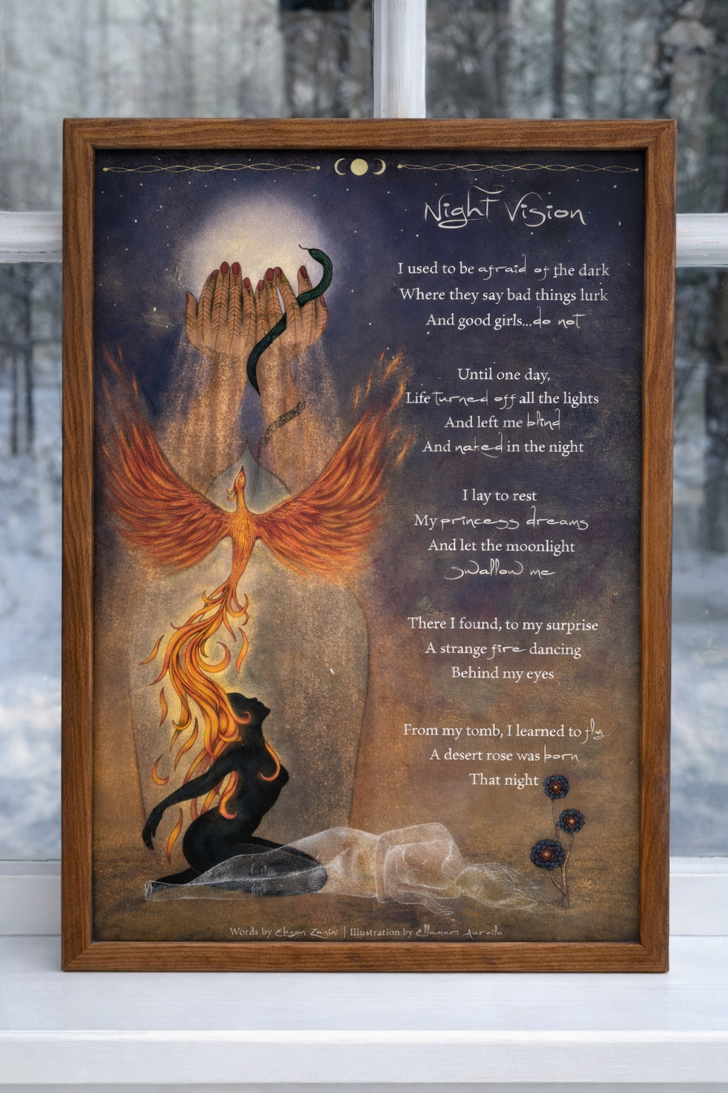 "Night Vision - V2 Phoenix" Art Print