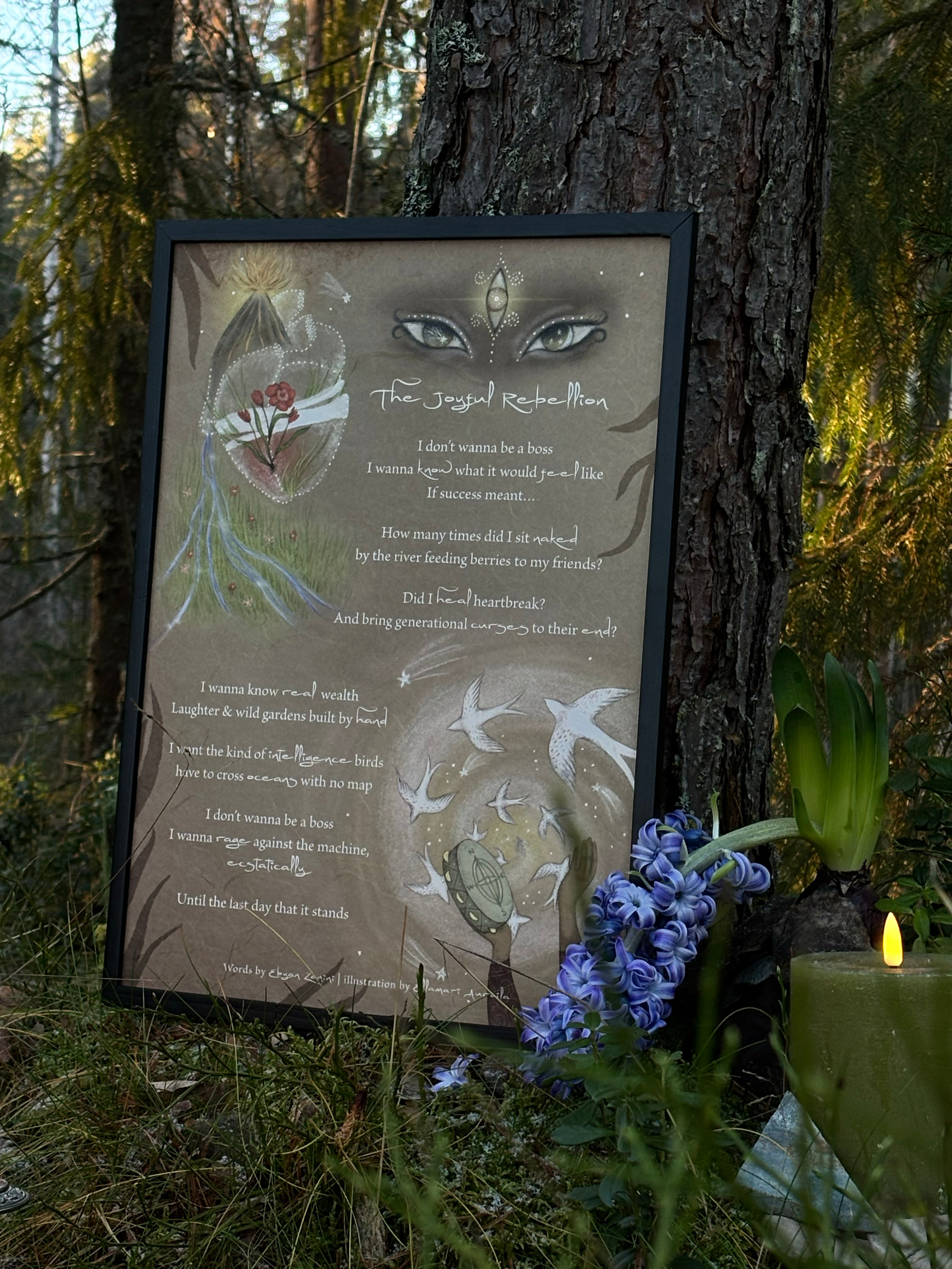 "The Joyful Rebellion" Art Print