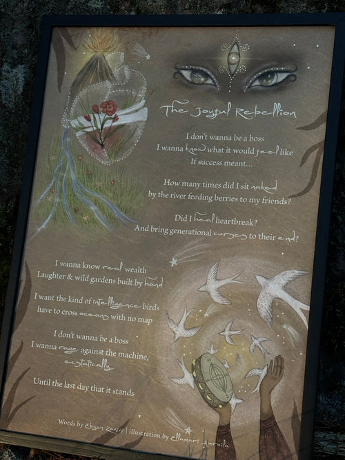 "The Joyful Rebellion" Art Print