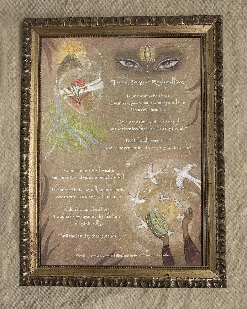 "The Joyful Rebellion" Art Print