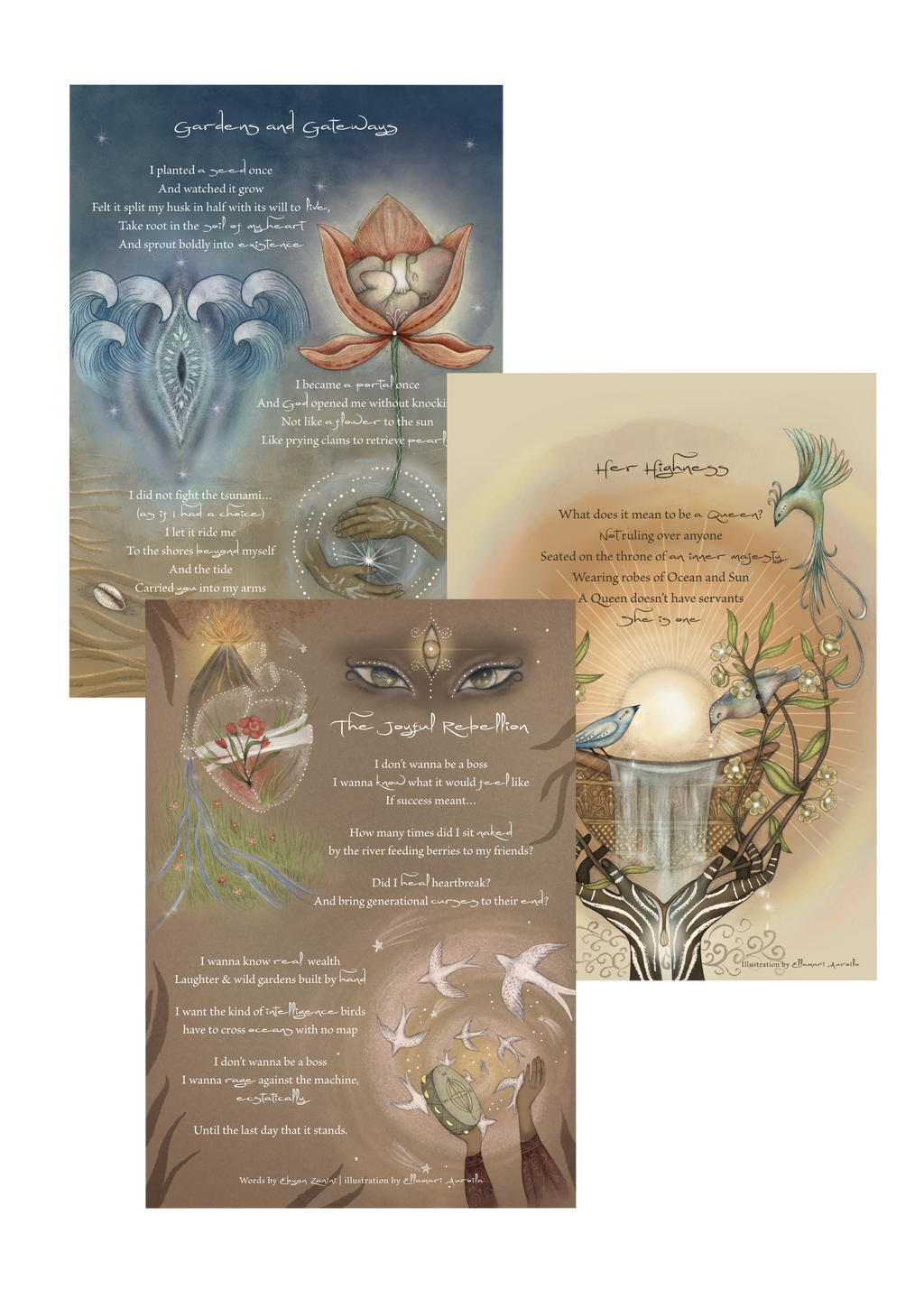 Art Print Bundles Of Three